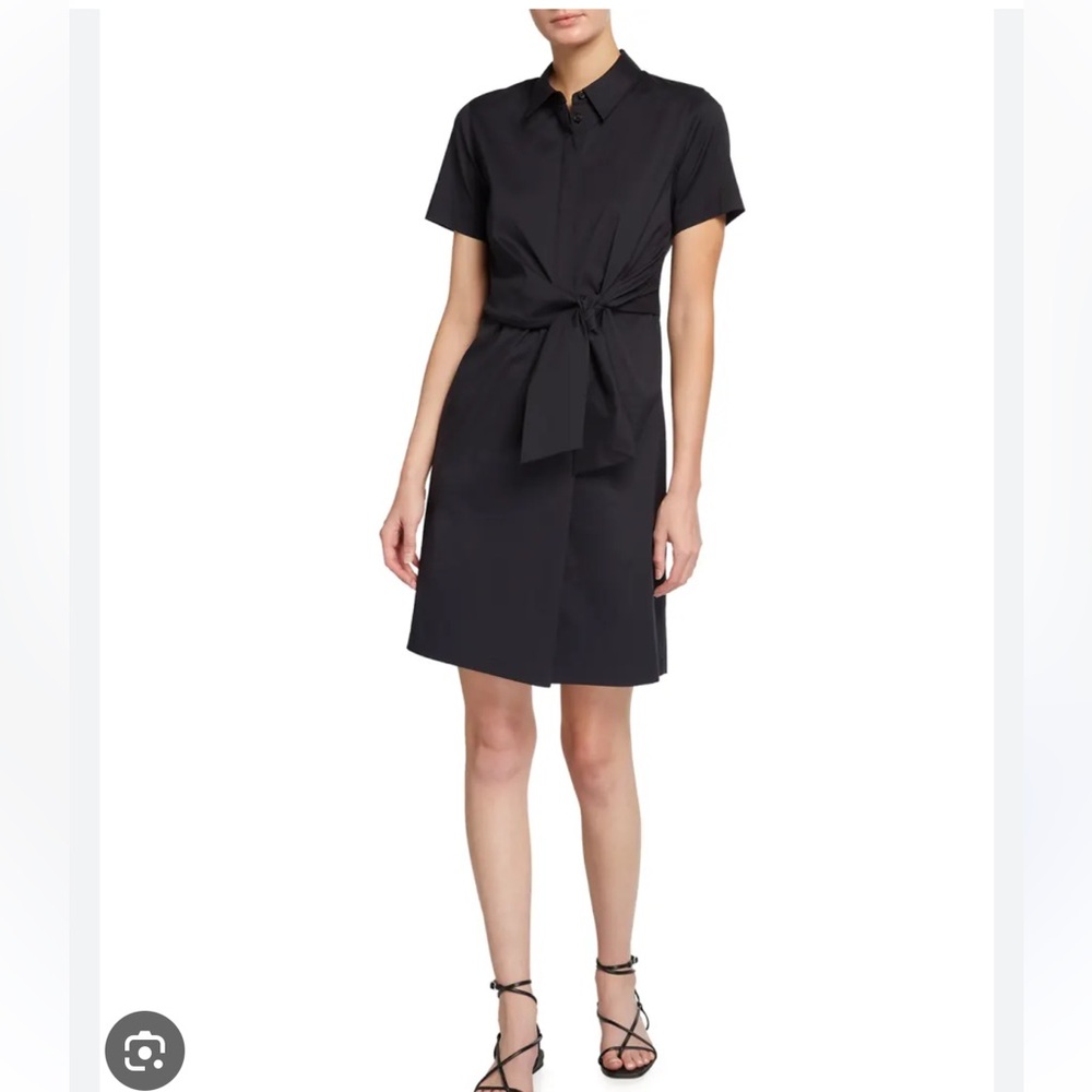 Lafayette 148 Zariah black shirt dress 6
